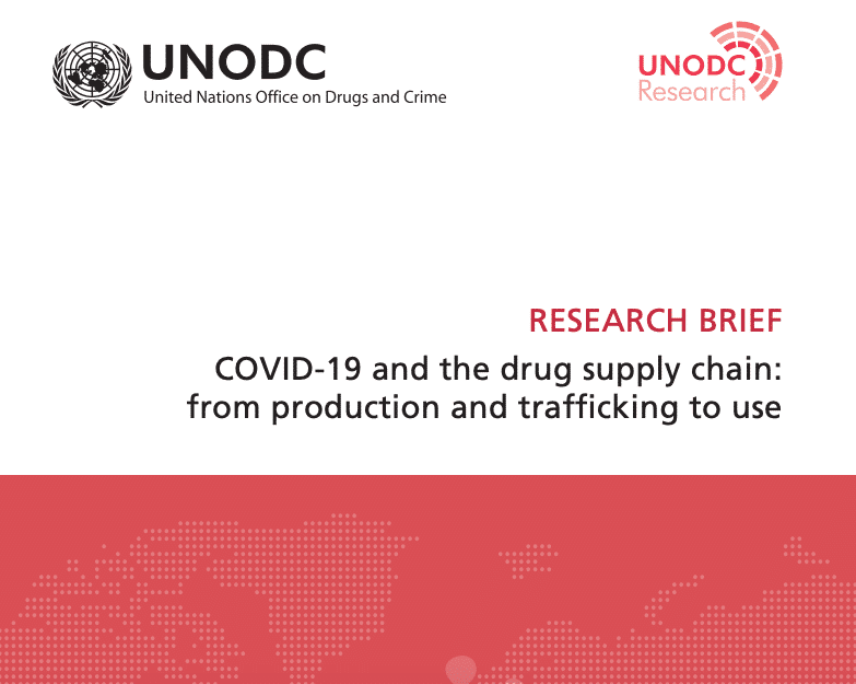 report cover in red and white